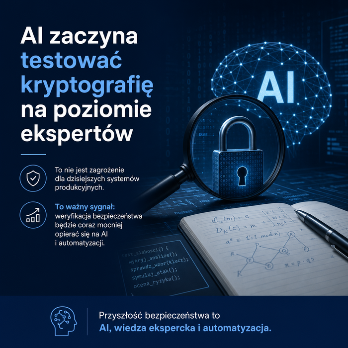 AI zaczyna testować kryptografię na poziomie ekspertów